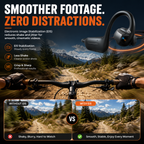 👂8MP Smart Camera Open-Ear Headset – EIS Video, AI Assistance & 12H Battery