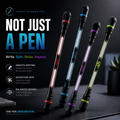 🌀 4-Pack Fidget Spinner Pens – Colorful Spin Toys & Smooth Writing Pens for Fun, Focus & Relaxation