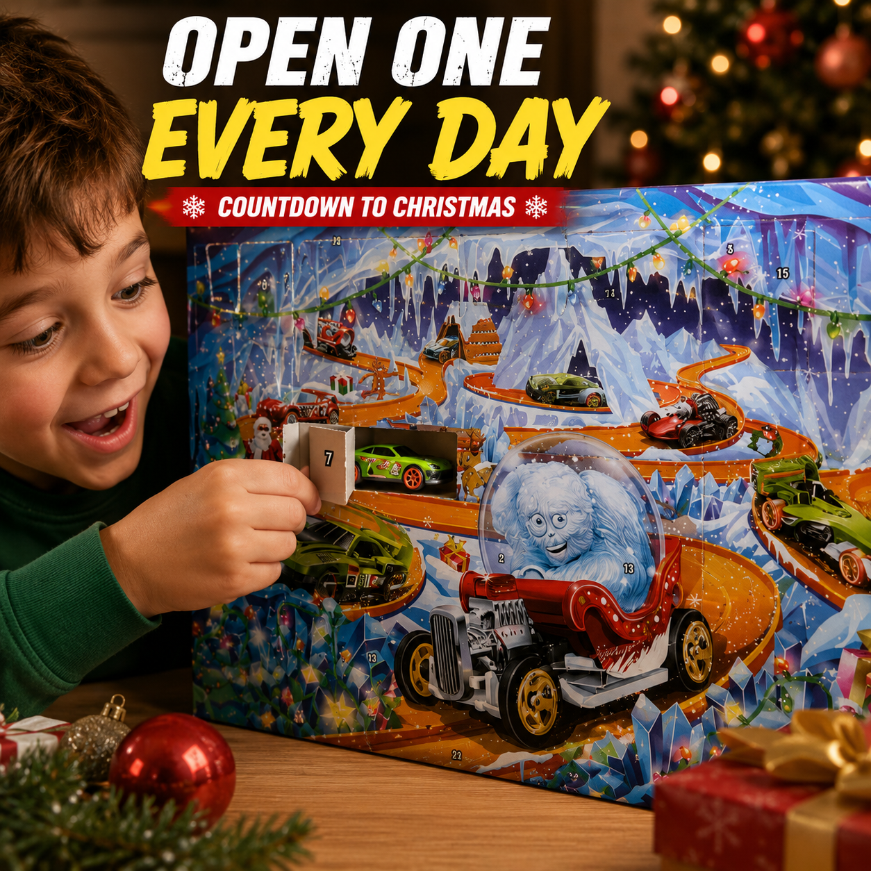 🎄2026 Holiday Advent Calendar – 24 Days of Racing Surprises & Christmas Fun🚗