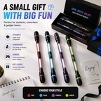 🌀 4-Pack Fidget Spinner Pens – Colorful Spin Toys & Smooth Writing Pens for Fun, Focus & Relaxation
