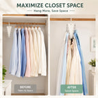 🔥12 Hooks Space Saving Closet Hanger Organizer