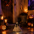🧙‍♀️ The Broom That Moves by Itself – Spooky Halloween Decor