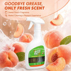 🍑 Heavy Duty Grease Remover Spray – Effortless Kitchen Cleaning