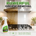 🍑 Heavy Duty Grease Remover Spray – Effortless Kitchen Cleaning