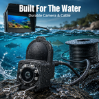 🎣 4.3" HD Underwater Fishing Camera – Live View Fish Finder for Lake, Boat & Ice Fishing