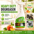 🍑 Heavy Duty Grease Remover Spray – Effortless Kitchen Cleaning