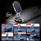 🚗 360° Foldable Magnetic Car Phone Holder – Strong Hold & Adjustable Viewing Angle