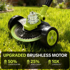 🌿⚡21V 3-in-1 Cordless String Trimmer--Edger & Mini Mower
