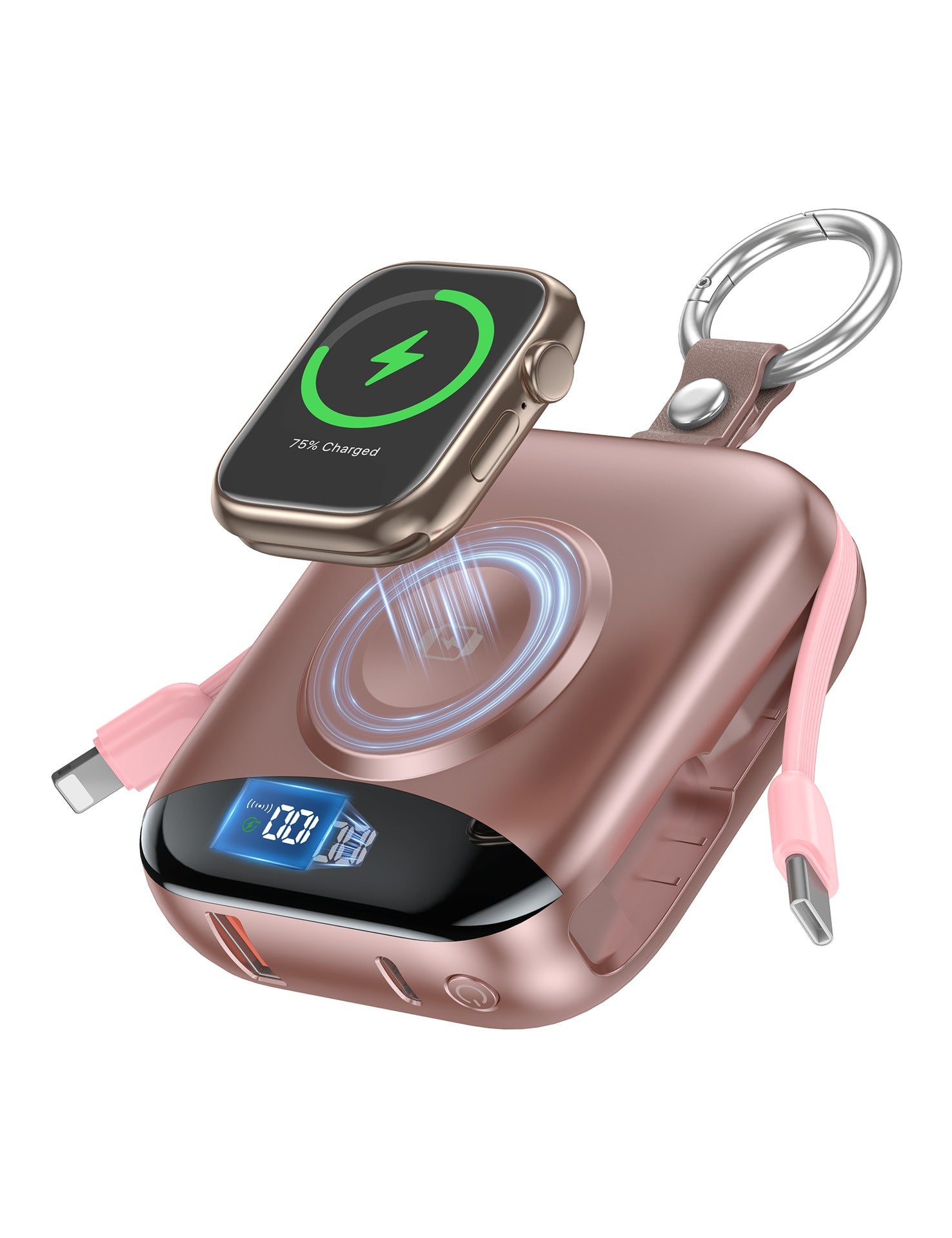 🔋 50% OFF | 10,000mAh 3-In-1 Magnetic Power Bank – Charge Phone, Watch & Earbuds Anywhere