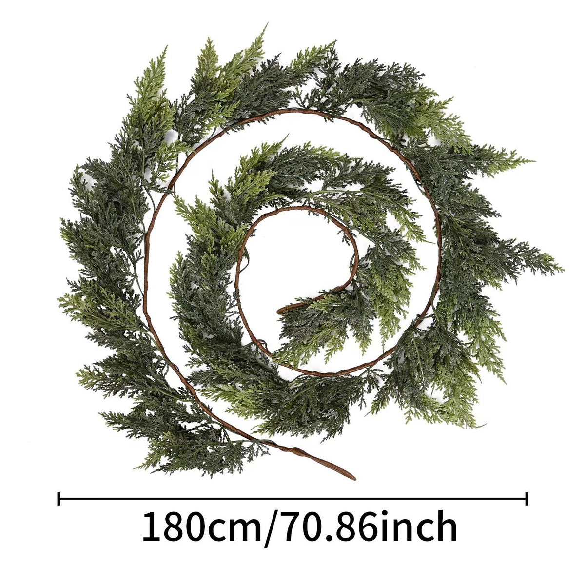 🎄Lush Artificial Cedar Garland 🔥Buy 2 Free Shipping