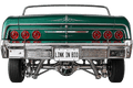 🚗 Classic Lowrider Car Rear Wall Shelf Lamp