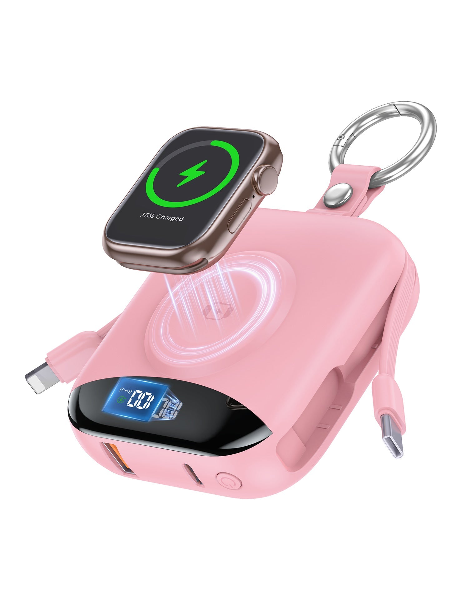 🔋 50% OFF | 10,000mAh 3-In-1 Magnetic Power Bank – Charge Phone, Watch & Earbuds Anywhere