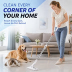 ✨ Slim Flat Floor Mop – 360° Flexible Wet & Dry Cleaning
