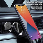 🚗 360° Foldable Magnetic Car Phone Holder – Strong Hold & Adjustable Viewing Angle
