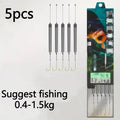 🎣 Pre-Tied Off Bottom Fishing Rig | Anti-Snag Floating Bottom Hook Leaders
