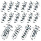 💥Huge Savings 49% OFF｜Carbon Steel Button Rivet Locking Nuts Set, M4/M5/M6 Assorted Sizes, Durable Hardware for Panel Fixing & Metal Repair