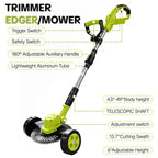 🌿⚡21V 3-in-1 Cordless String Trimmer--Edger & Mini Mower