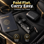 3-in-1 240W Fast Charging Cable – Charge, Sync & Stand Anywhere