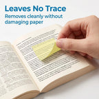 Transparent Pull-Out Glitter Sticky Notes