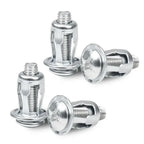 💥Huge Savings 49% OFF｜Carbon Steel Button Rivet Locking Nuts Set, M4/M5/M6 Assorted Sizes, Durable Hardware for Panel Fixing & Metal Repair