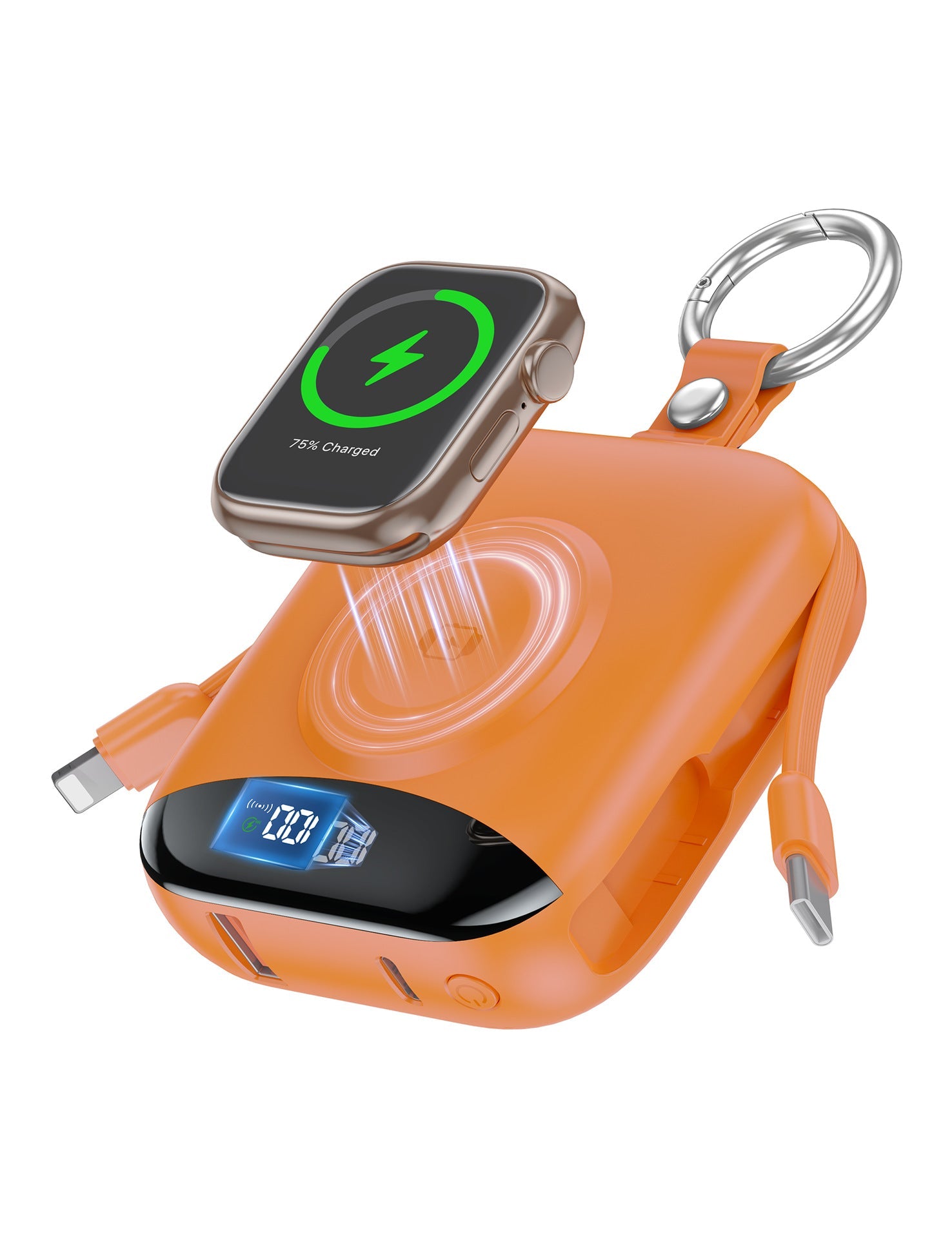 🔋 50% OFF | 10,000mAh 3-In-1 Magnetic Power Bank – Charge Phone, Watch & Earbuds Anywhere