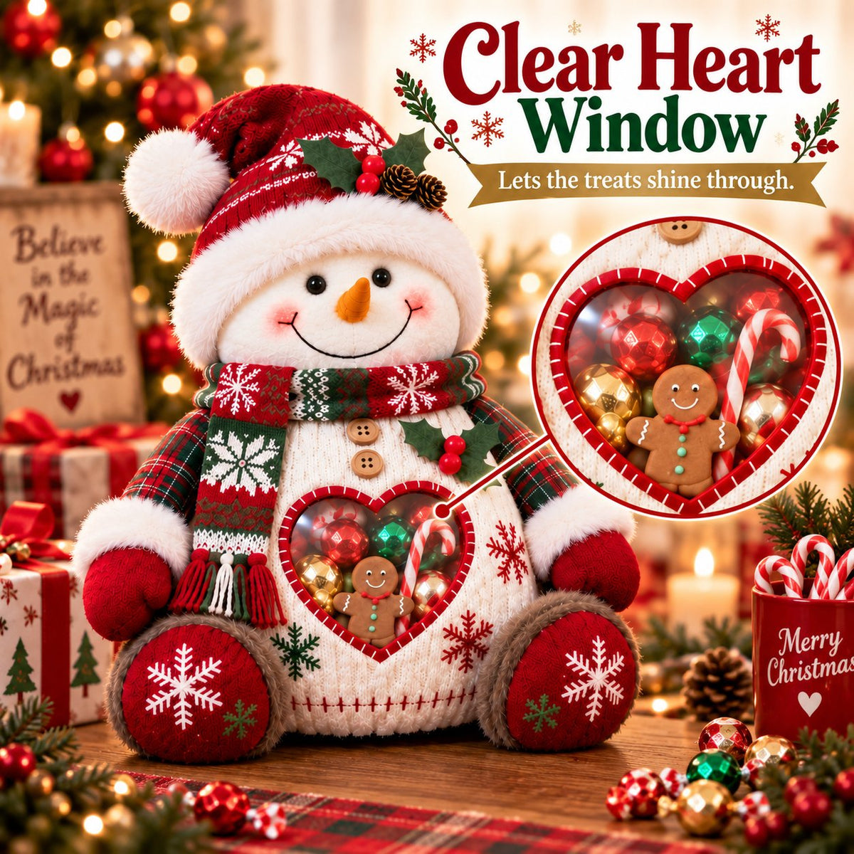 🎅 🎄 Christmas Character Refillable Treat Holder(📦Buy 2 Free Shipping)