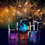 Liquid Activated LED Light Up cups Crystal Drink Set