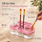 🎨 Automatic Brush Washer – Clean Water Painting Station