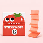 Transparent Pull-Out Glitter Sticky Notes
