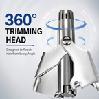 ✂️ Manual Nose Hair Trimmer – Precision Grooming. No Battery Needed.