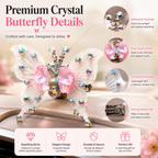 🦋 Crystal Butterfly Car Decor Clip – Add Sparkle to Every Drive ✨