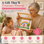 ❤️ Little Artist Memory Frame – Easy-Open Magnetic Display Frame To Showcase Kids' Artwork