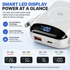 🔥 LAST DAY 50% OFF-🔋 10,000mAh 3-in-1 Magnetic Power Bank with Built-In Cables