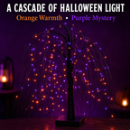 🔥 LAST DAY 50% OFF-🎃 Halloween LED Weeping Willow Tree
