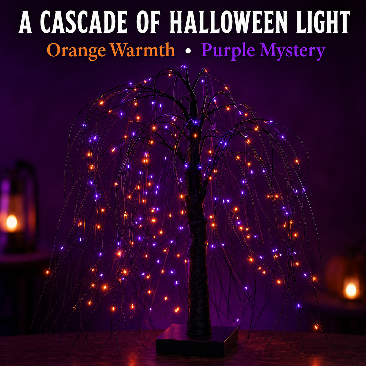 🔥 LAST DAY 50% OFF-🎃 Halloween LED Weeping Willow Tree