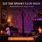 🔥 LAST DAY 50% OFF-🎃 Halloween LED Weeping Willow Tree