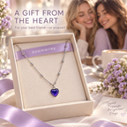 Temperature-Sensitive Color-Changing Heart Necklace for Women