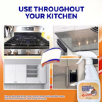 🔥 50% OFF!🫧Heavy Duty Kitchen Degreaser Spray Lasting Effect Heavy Oil Cleaner Stain Removal Liquid for Kitchen