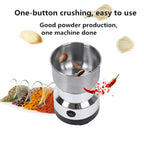 ⚙️ Stainless Steel Grain Grinder – High-Speed Electric Mill, Fine Powder in Seconds