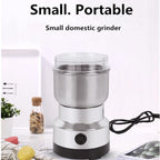 ⚙️ Stainless Steel Grain Grinder – High-Speed Electric Mill, Fine Powder in Seconds