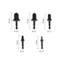 ⚡Copper Pipe Swage Tool Kit – 6 Drill Bits for A/C Repair (1/4"–7/8")