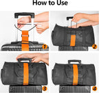 💥 2pack Multi Use Strong Adjustable Luggage Connector Straps