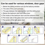 16.4Ft Door Weather Stripping | Adhesive Draft Stopper Seal Strip for Doors, Windows & Shower Doors