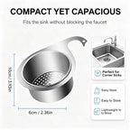 BUY 1 GET 1 FREE💧Stainless Steel Swan Sink Strainer Basket🦢💧