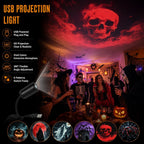💯Plug-&-Play HD Star Projector: Halloween 6-Disc Set