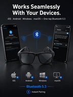 AI Smart Bluetooth Glasses