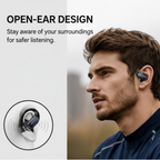Open Ear Wireless Earbuds, Foldable Bluetooth Headphones