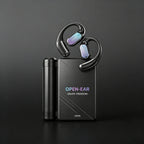 Open Ear Wireless Earbuds, Foldable Bluetooth Headphones