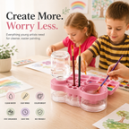 🎨 Automatic Brush Washer – Clean Water Painting Station