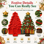 🎄 DIY Christmas Tree Mold & Paint Craft Kit